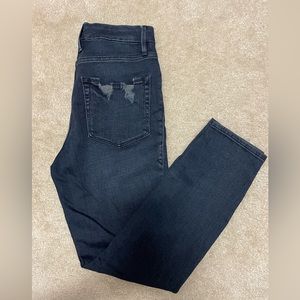 Good American good waste crop jean